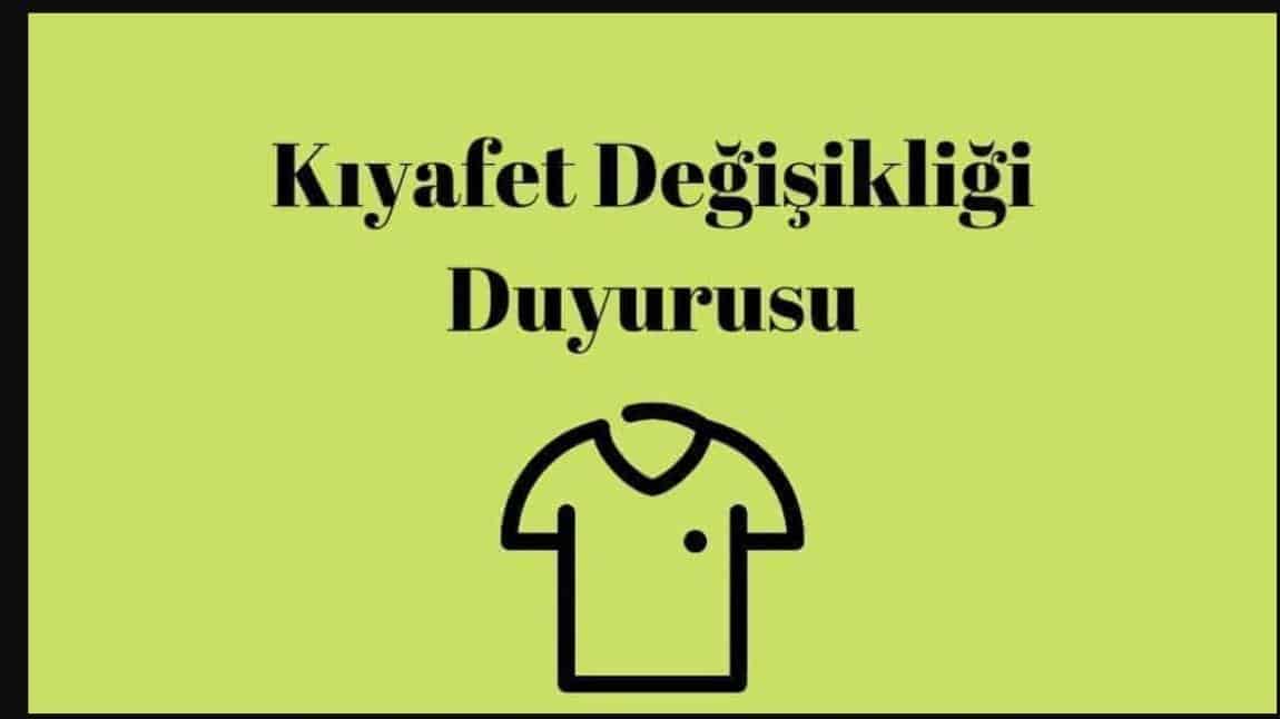 2025-2026 EĞİTİM ÖĞRETİM YILI OKUL KIYAFETLERİMİZ